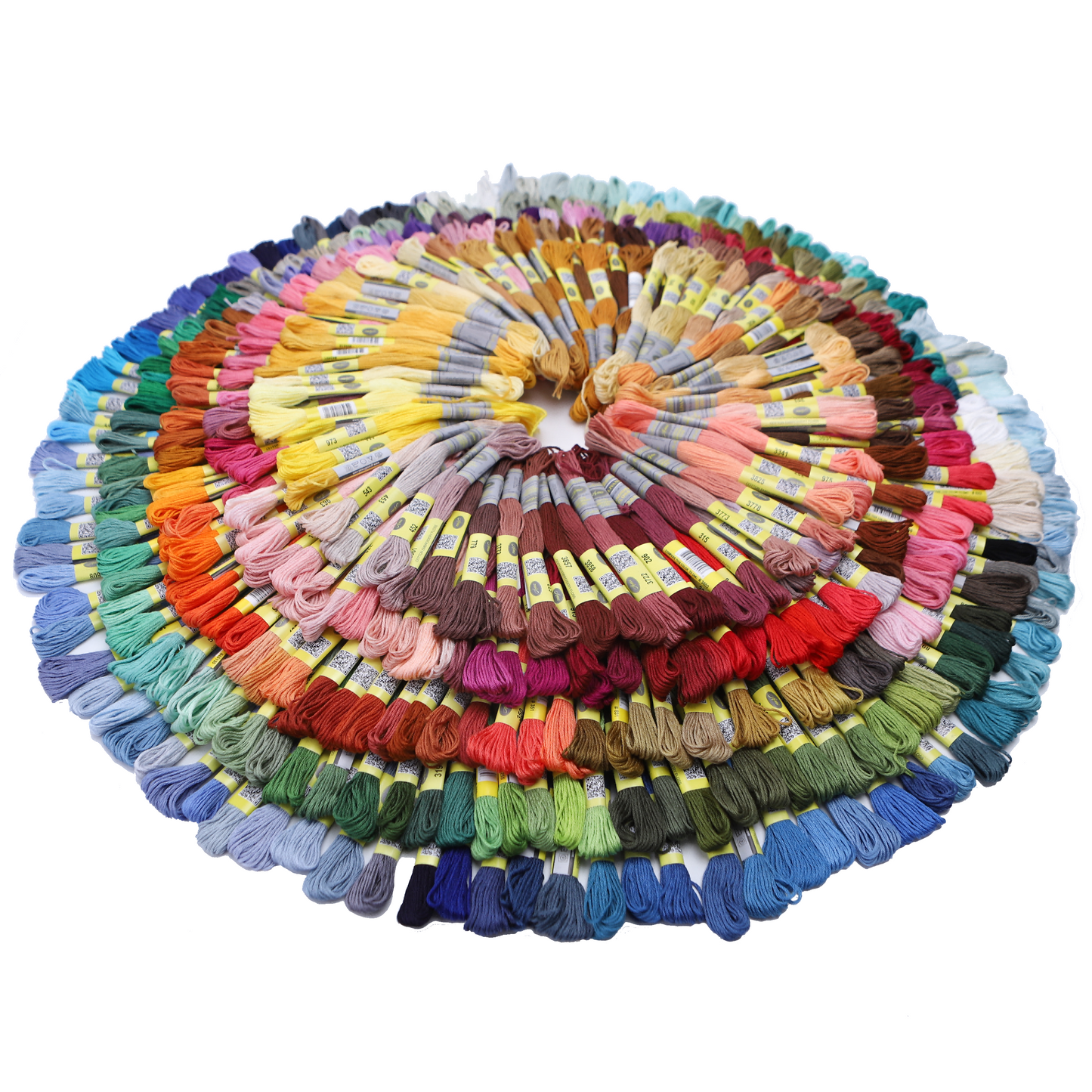 Egyptian Cotton Thread 36-50-100-150-200 Skeins 8m 6 Strands DMC Color Range Double Mercerized Egyptian Long Fibre Cotton Embroidery Floss Cross Stitch Thread Embroidery kit Embroidery Threads: DMC Compatible CXC Cotton & Polyester Embroidery Floss, 100% Egyptian Cotton, Variegated, Perle Cotton, Metallic & Pearlescent