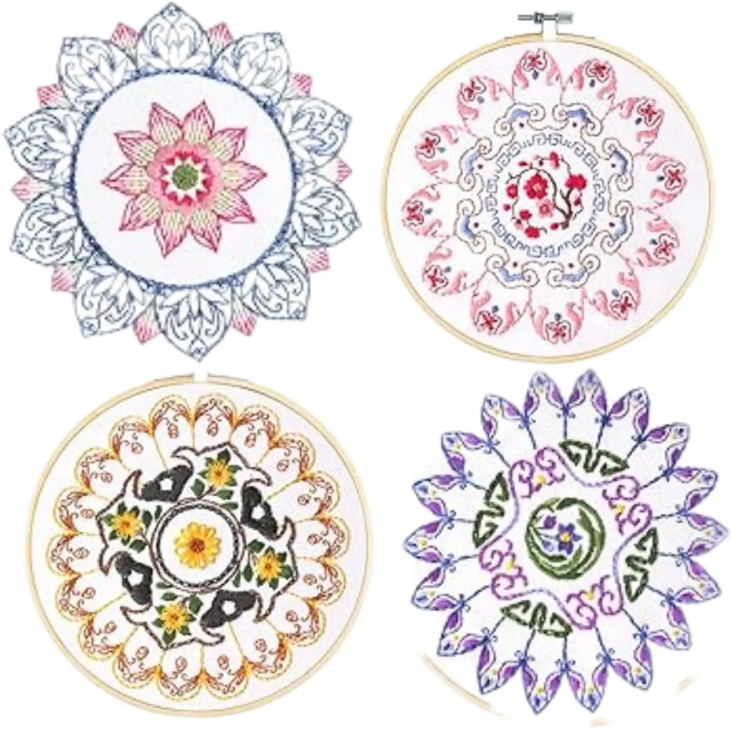 Mandala Embroidery Kit