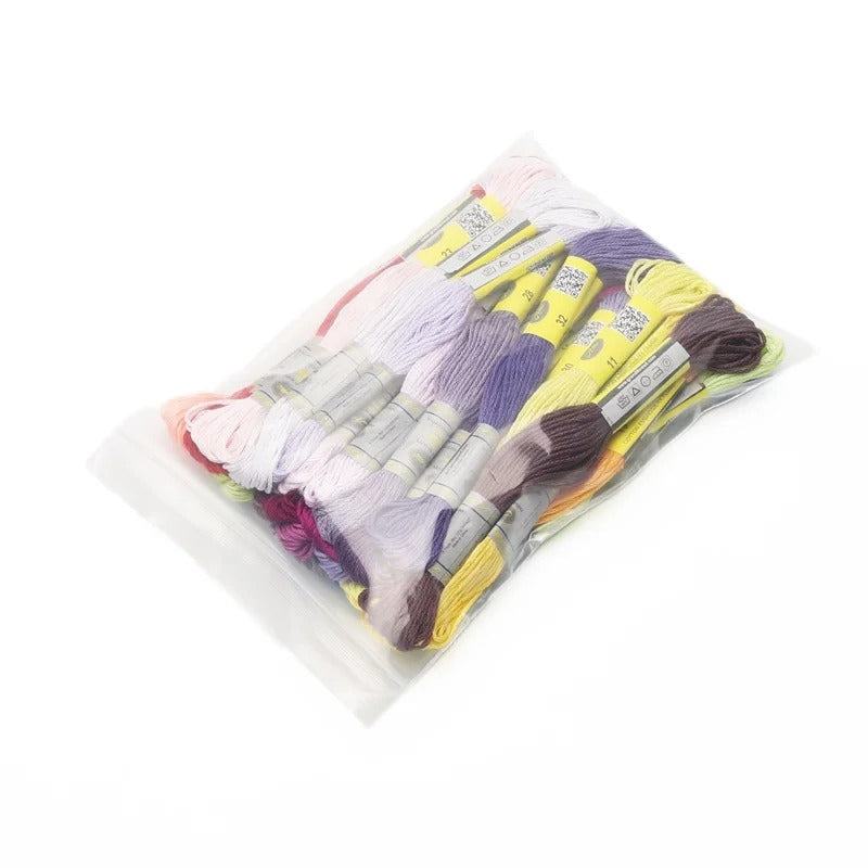 1-35 Amo Egyptian Cotton Skeins 8m 6 Strands 100% Cotton Floss Crochet thread. Cross Stitch Floss. DMC Compatible Numbers Embroidery kit Embroidery Threads: DMC Compatible CXC Cotton & Polyester Embroidery Floss, 100% Egyptian Cotton, Variegated, Perle Cotton, Metallic & Pearlescent