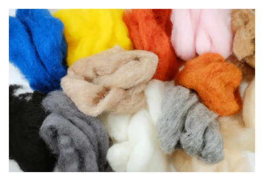 Wool Roving v Carded Batts - which should we use for needle felting?