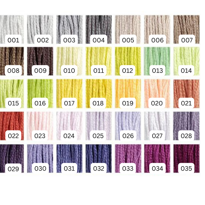 Egyptian Cotton Thread 36-50-100-150-200 Skeins