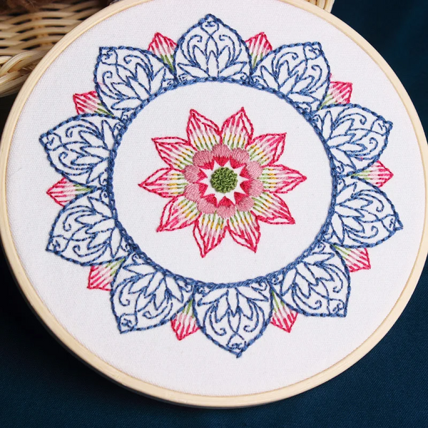 Mandala Embroidery Kit 