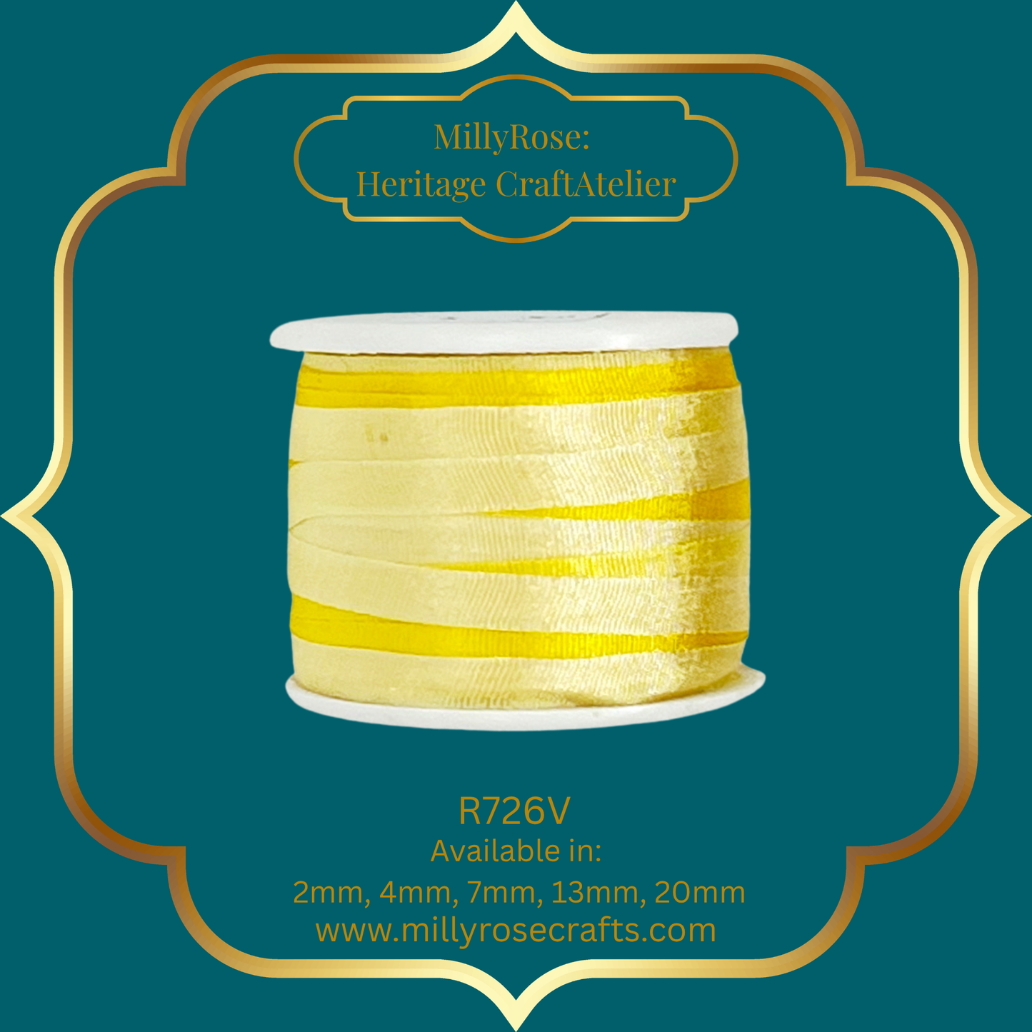 Hand-Dyed Style 100% Mulberry Silk Ribbon Variegated Artisan Collection 2mm,4mm,7mm,13mm,20mm width