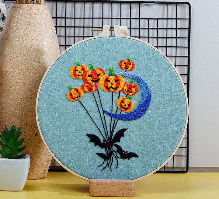 Halloween Embroidery Kit For Beginners