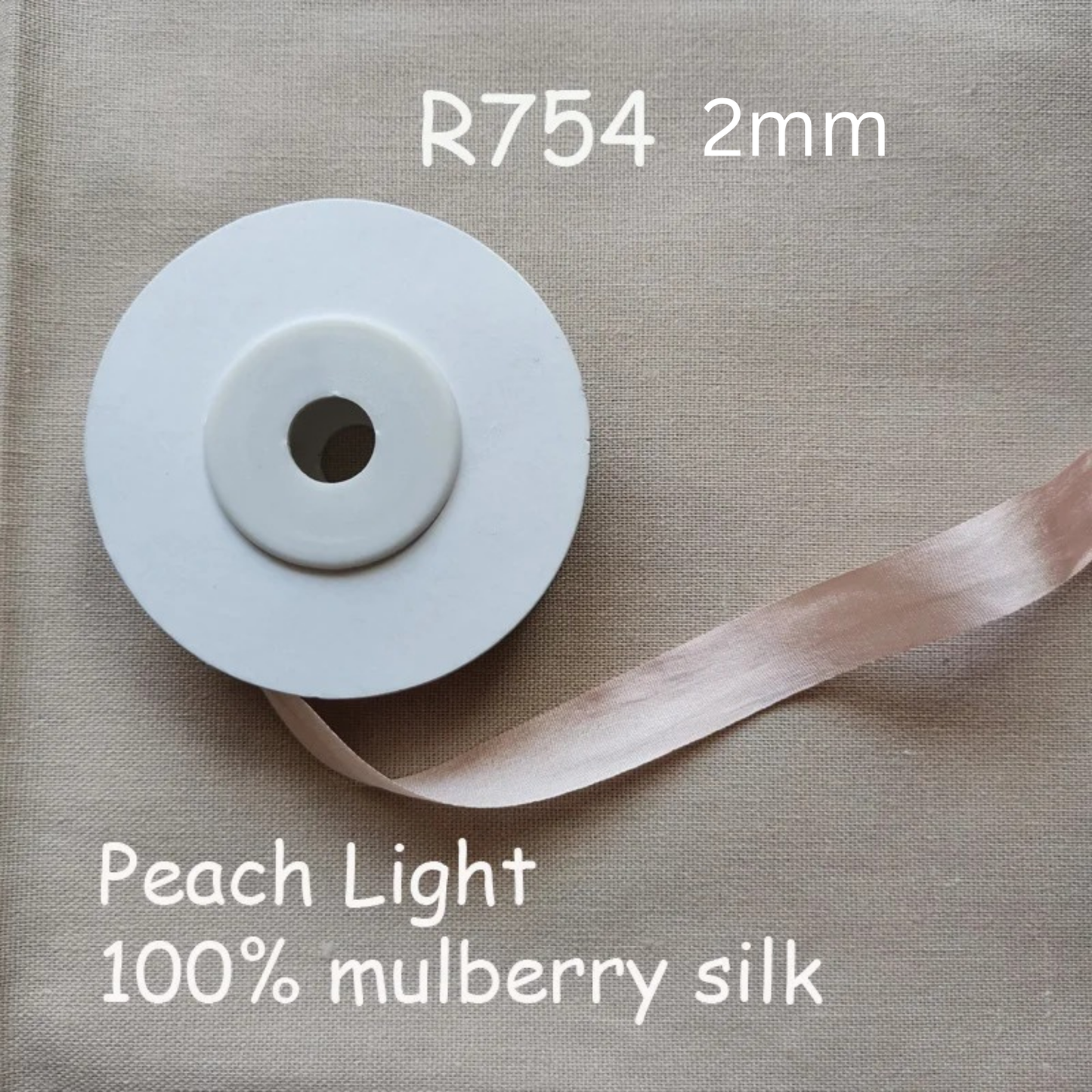 2mm Mulberry Silk Ribbon Natural Pure 100% Silk Ribbons 4mm 7mm 13mm 20mm Silk Ribbon Embroidery Cross Stitch 91 Colours