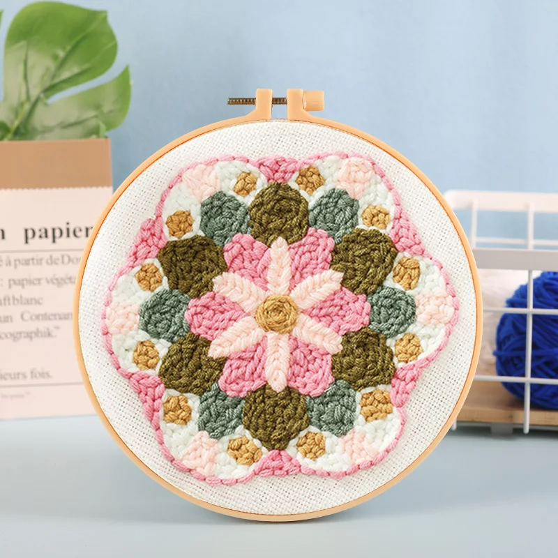 Mandala Punch Needle Kit 