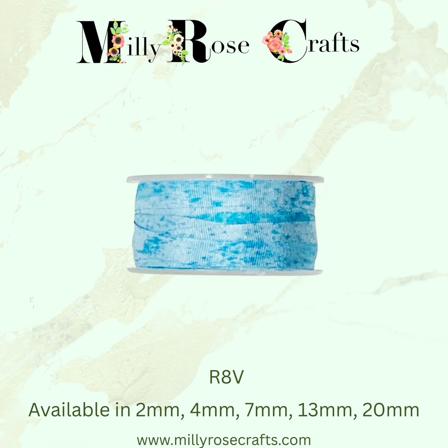 Hand-Dyed Style 100% Mulberry Silk Ribbon Variegated Artisan Collection 2mm,4mm,7mm,13mm,20mm width