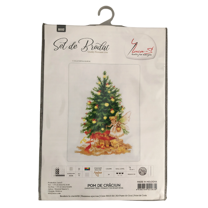 Luca-S Christmas Tree Counted Cross Stitch Kit&nbsp;