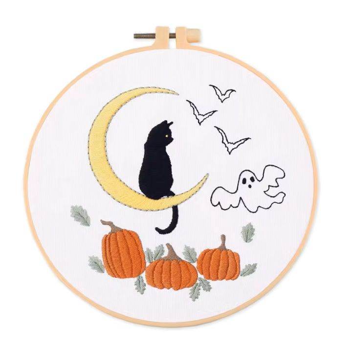 Spooky Halloween Embroidery Kit