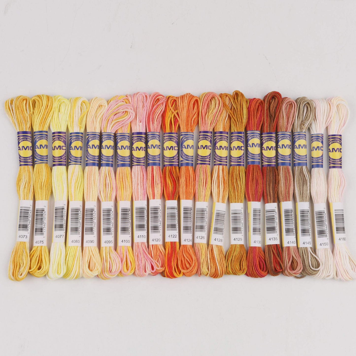 Variegated Embroidery Thread Egyptian Cotton Skeins