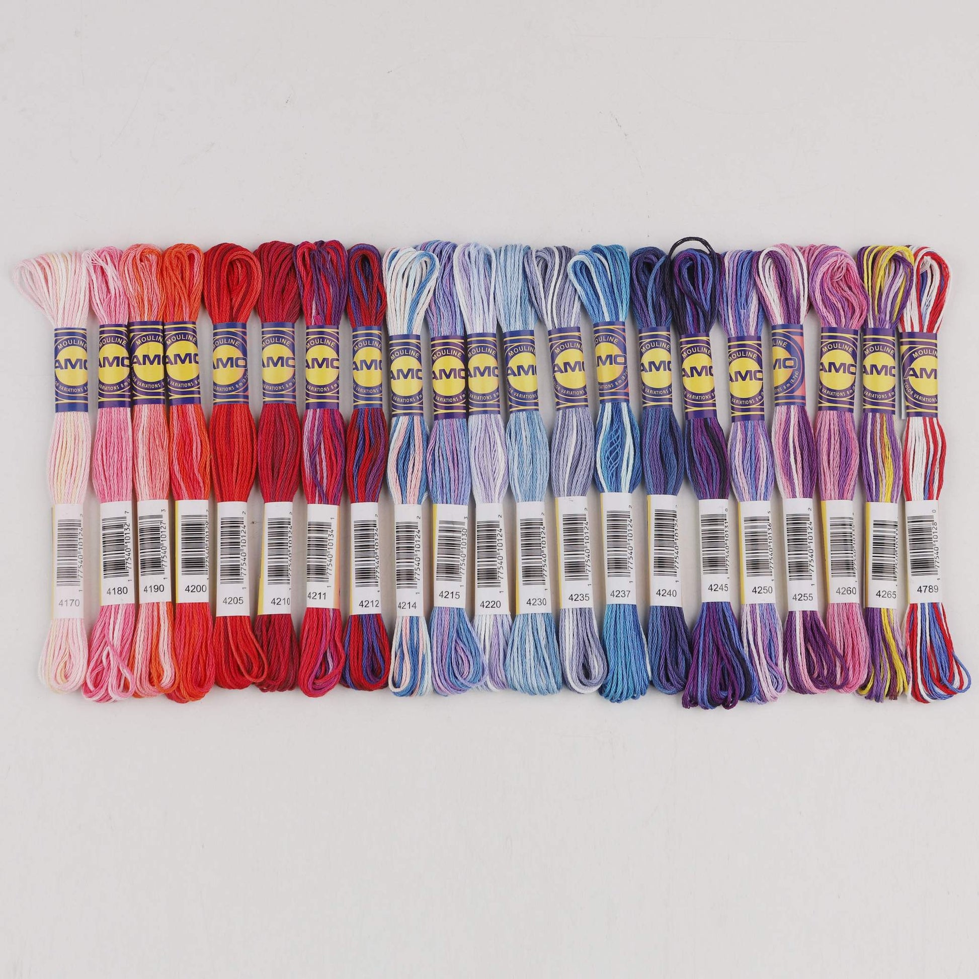 Variegated Embroidery Thread Egyptian Cotton Skeins