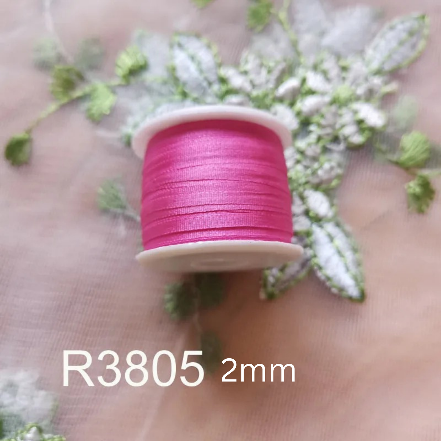 2mm Mulberry Silk Ribbon Natural Pure 100% Silk Ribbons 4mm 7mm 13mm 20mm Silk Ribbon Embroidery Cross Stitch 91 Colours