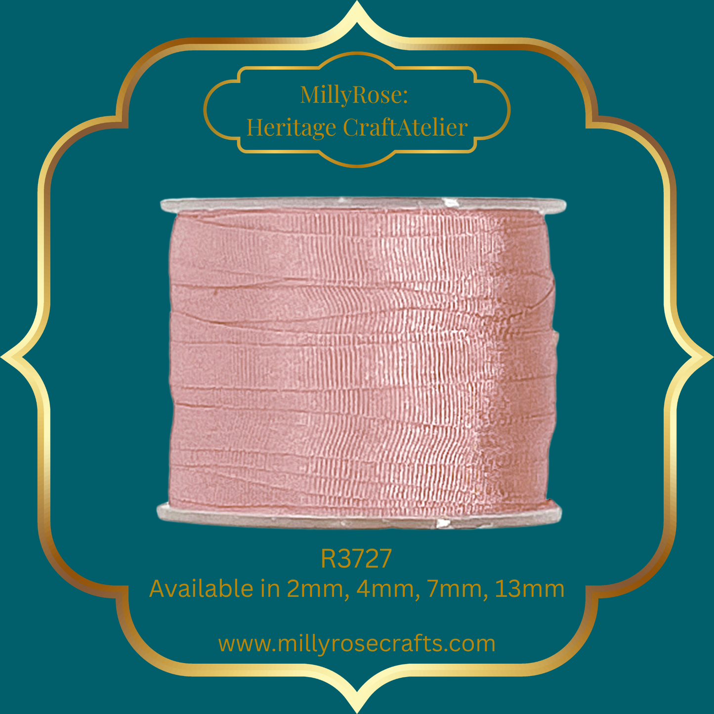Premium 100% Mulberry Silk Ribbon  Artisan Single Color Collection 2mm,4mm,7mm,13mm,20mm widths