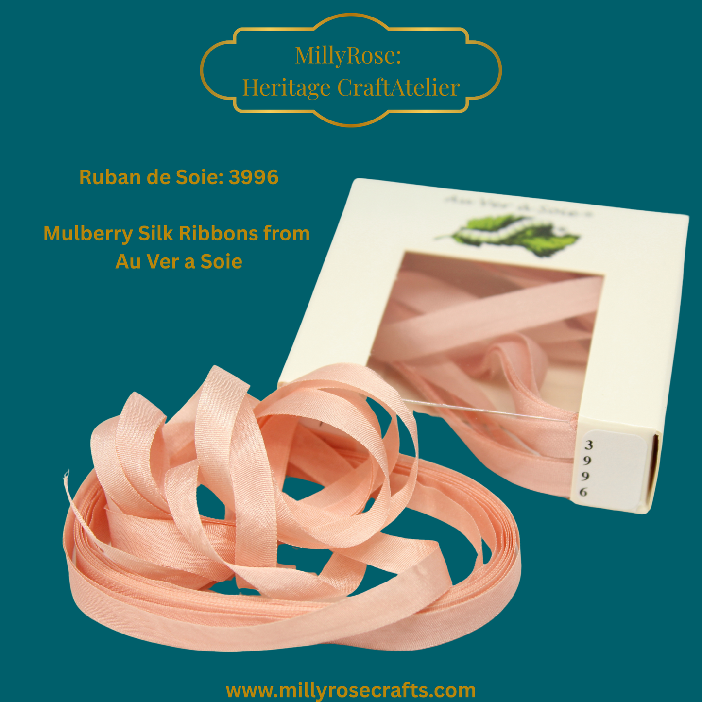 Au Ver à Soie 4mm 7mm mulberry silk 3996 official swatch