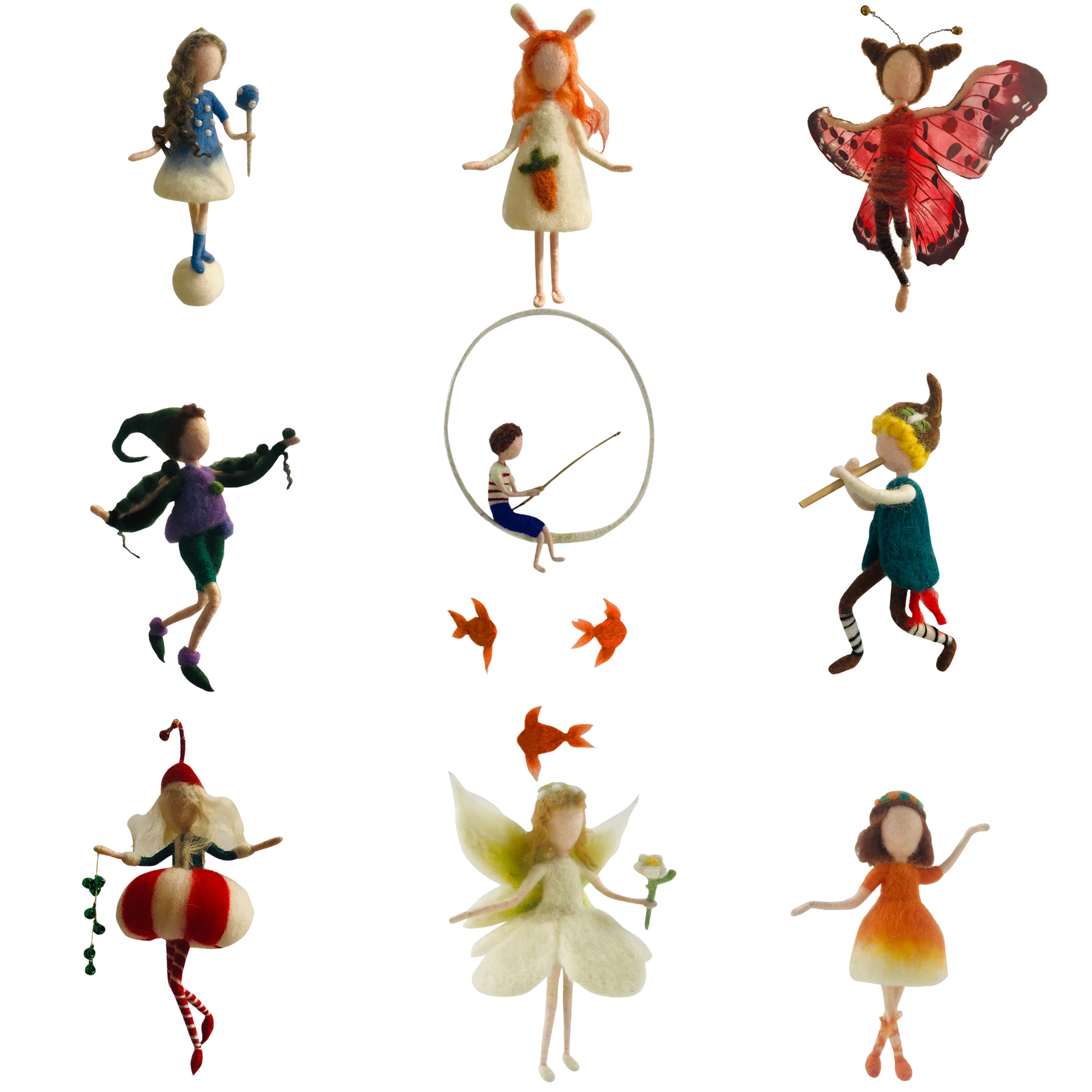 Fairies and Elves Needle Felting Kits