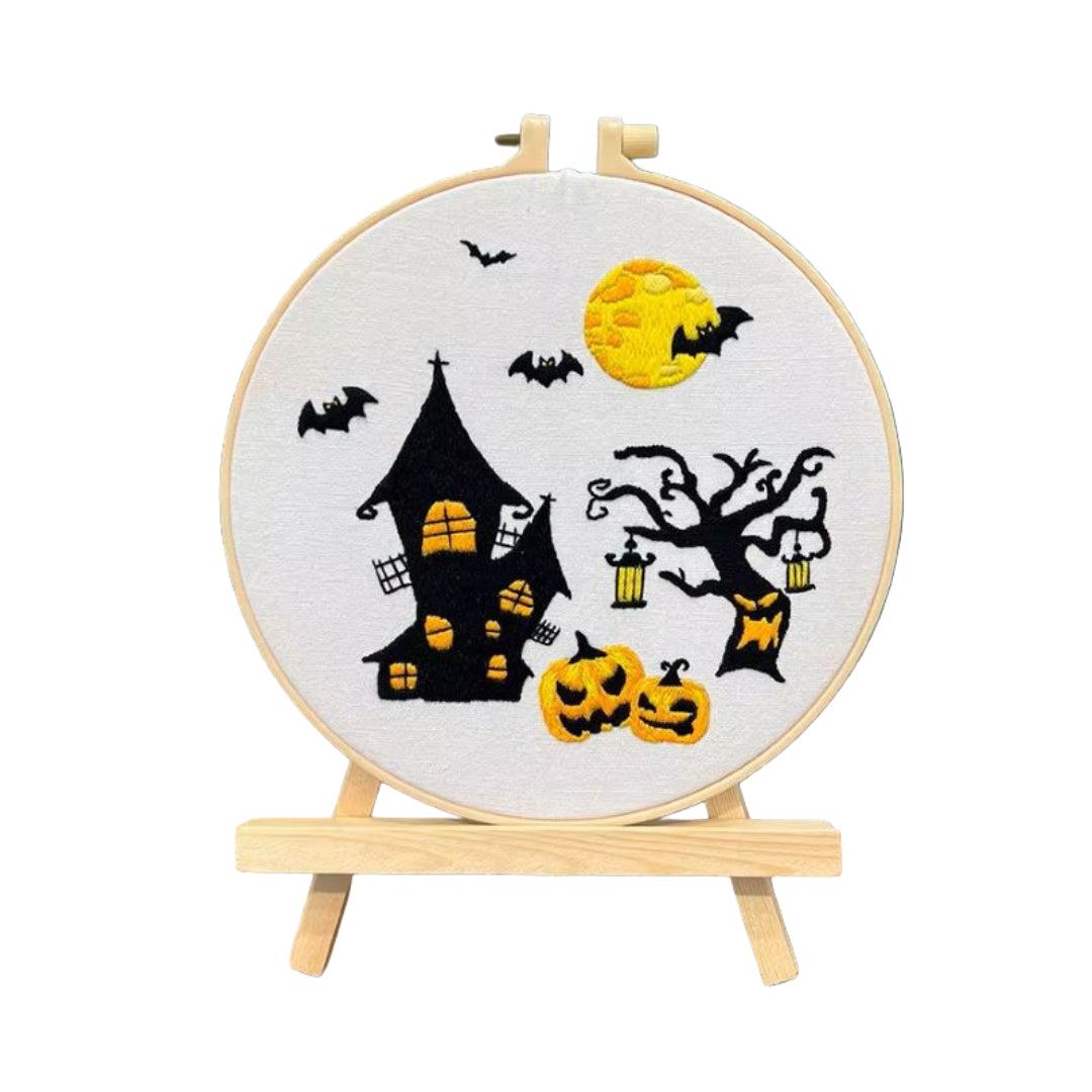 Halloween embroidery kit suitable for beginners