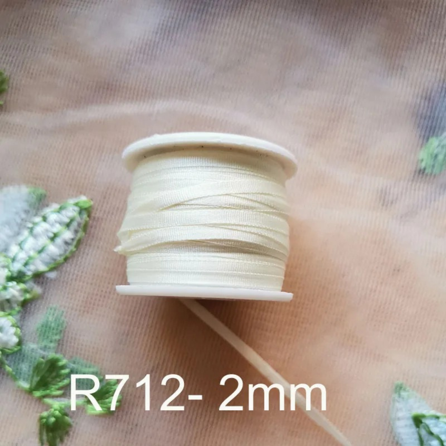 2mm Mulberry Silk Ribbon Natural Pure 100% Silk Ribbons 4mm 7mm 13mm 20mm Silk Ribbon Embroidery Cross Stitch 91 Colours