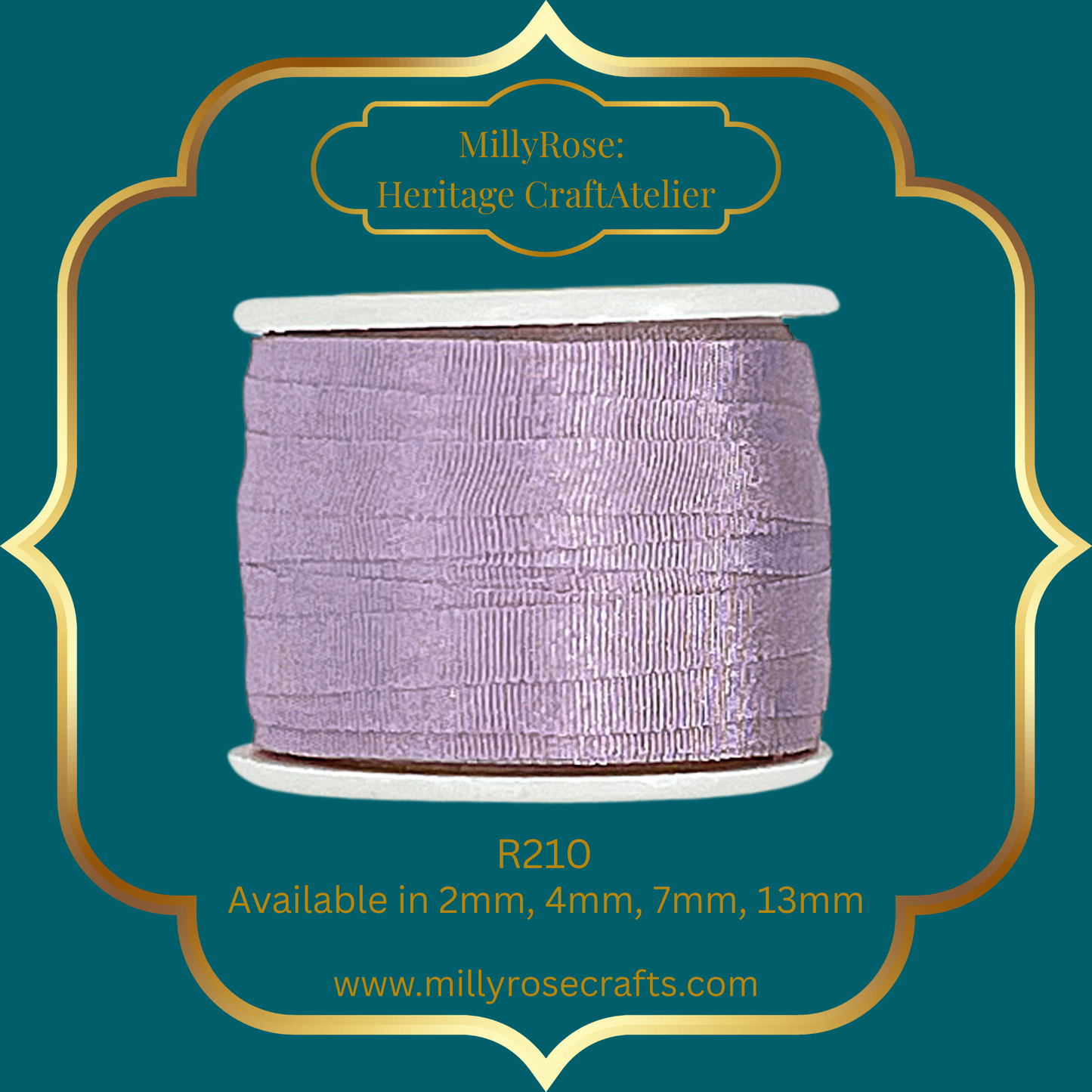 Premium 100% Mulberry Silk Ribbon  Artisan Single Color Collection 2mm,4mm,7mm,13mm,20mm widths