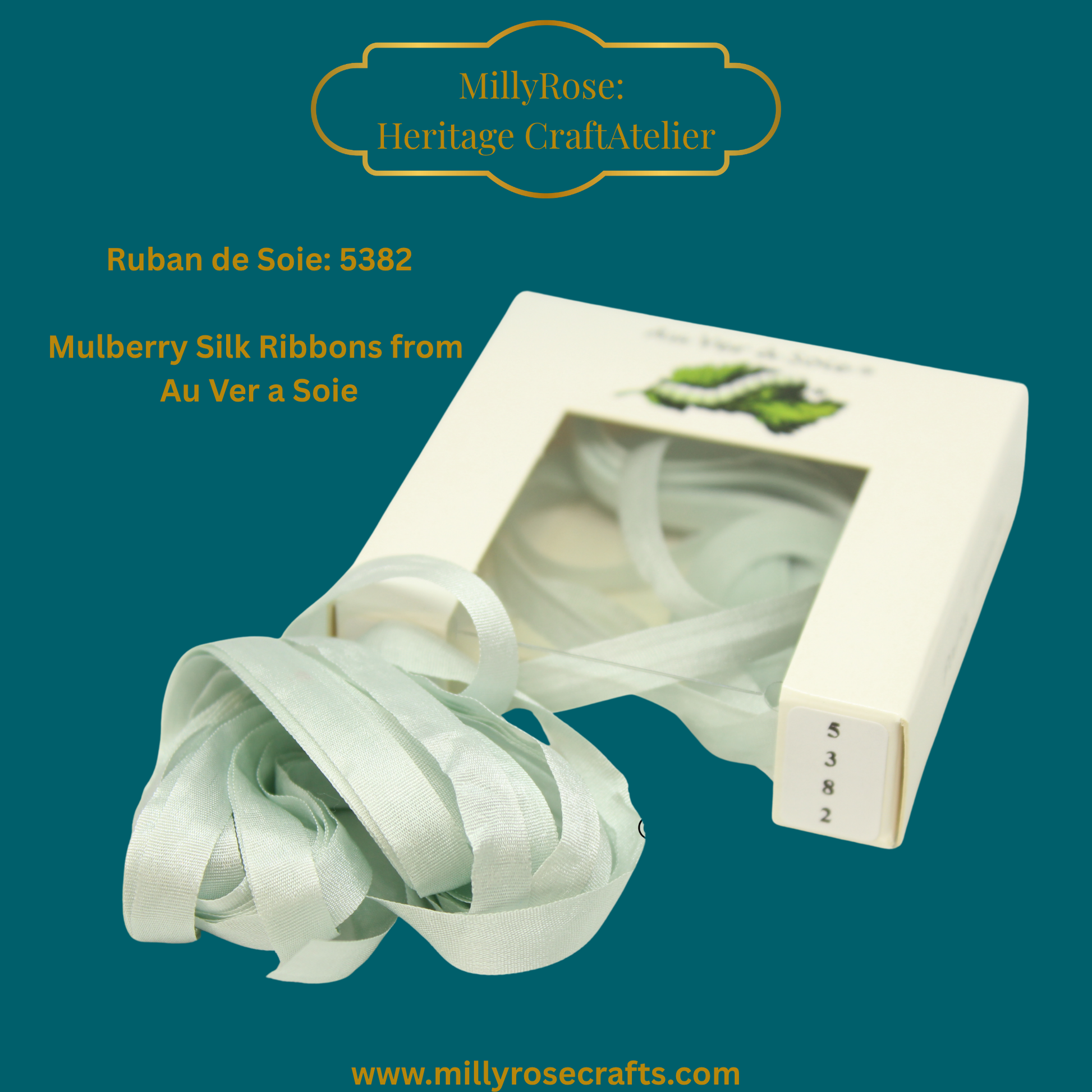 Au Ver à Soie 4mm 7mm mulberry silk 5382 official swatch