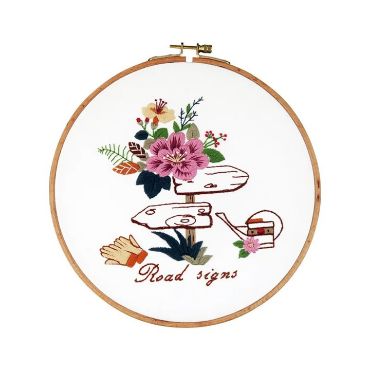 Flower Embroidery Kits 