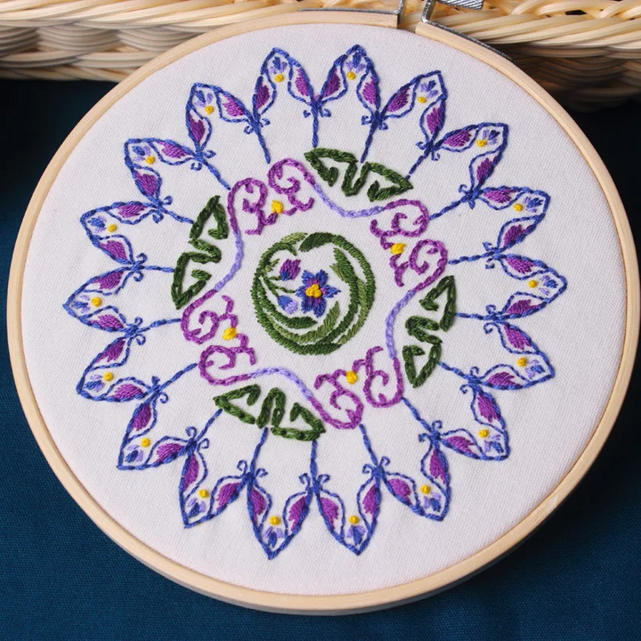 Mandala Embroidery Kit 