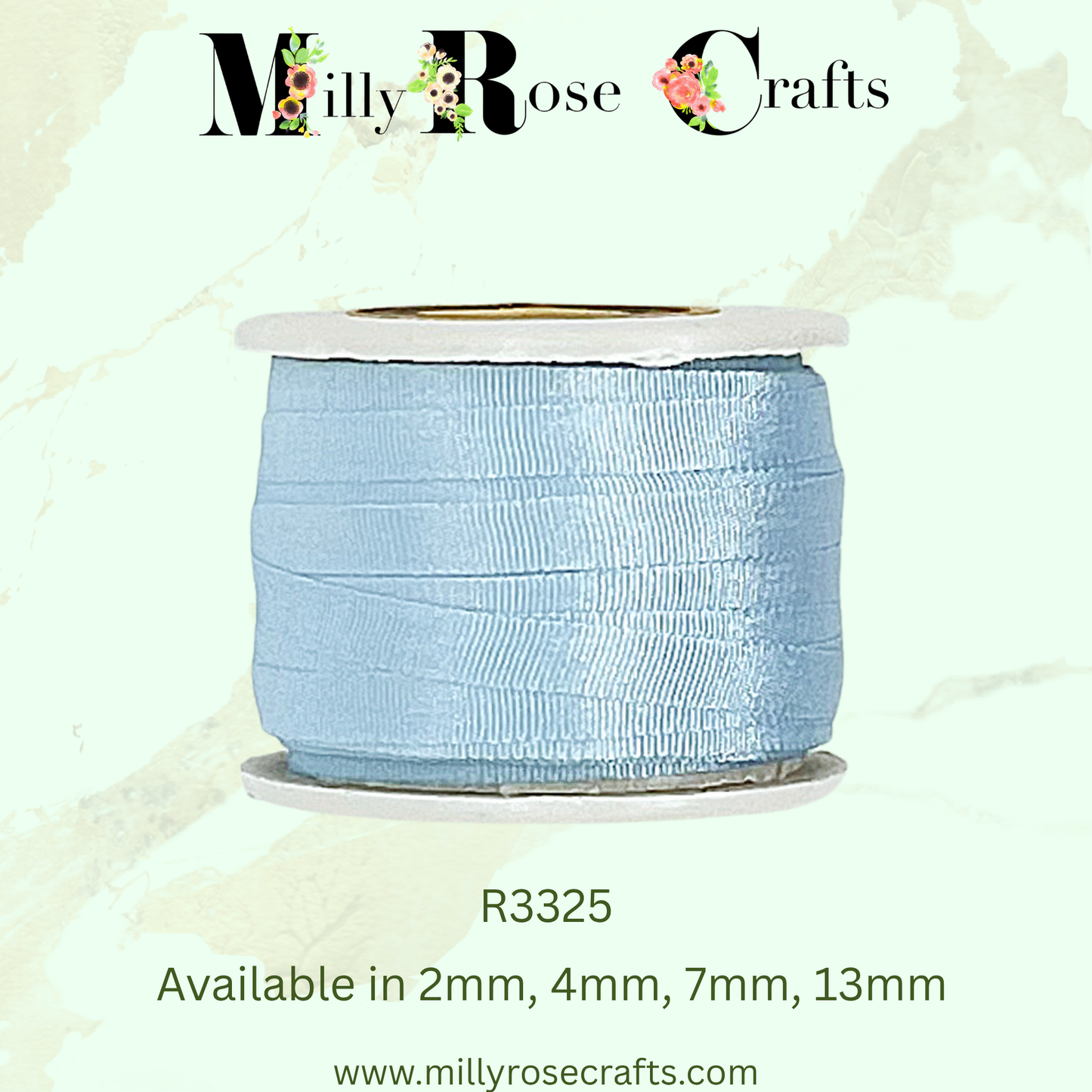 Premium 100% Mulberry Silk Ribbon  Artisan Single Color Collection 2mm,4mm,7mm,13mm,20mm widths