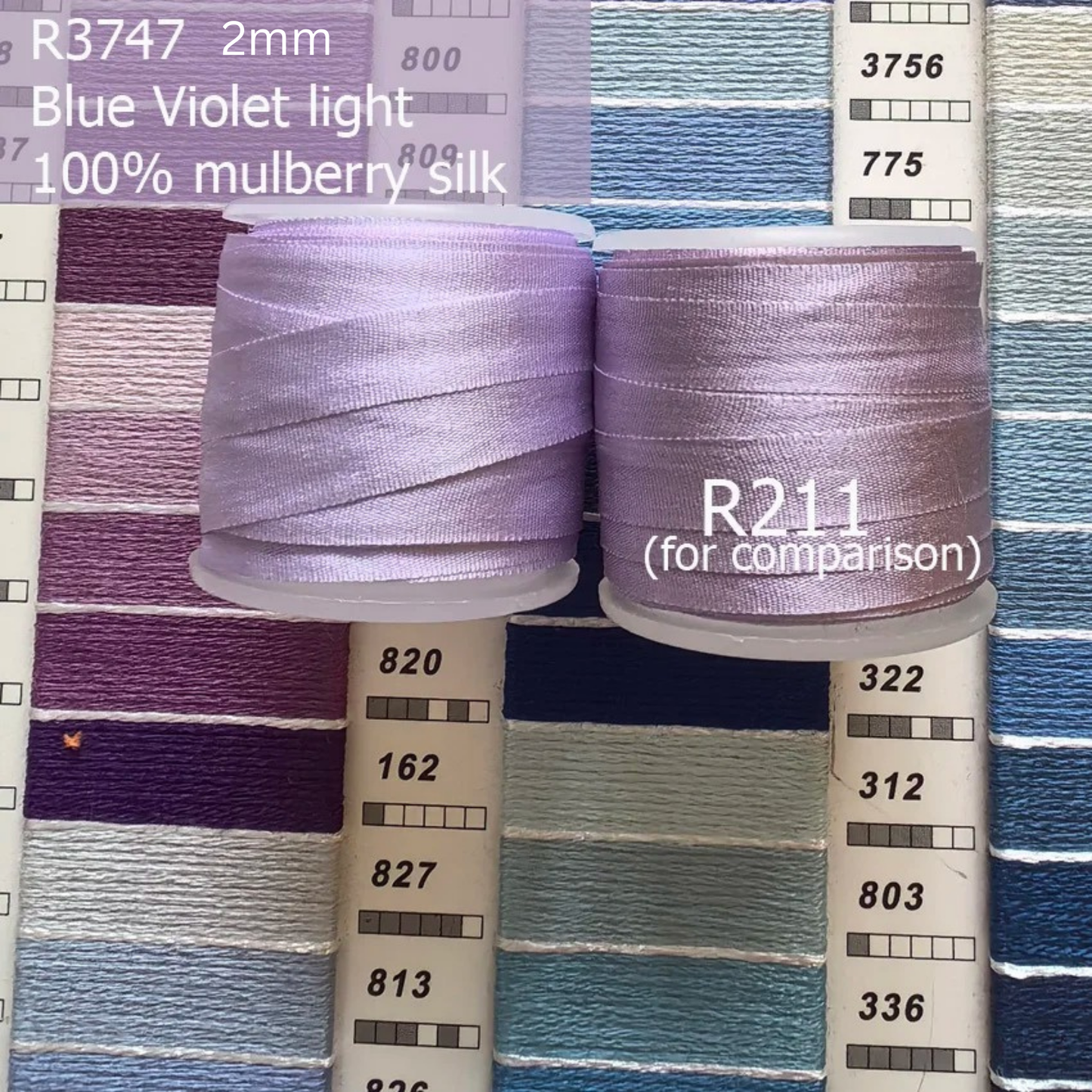 2mm Mulberry Silk Ribbon Natural Pure 100% Silk Ribbons 4mm 7mm 13mm 20mm Silk Ribbon Embroidery Cross Stitch 91 Colours