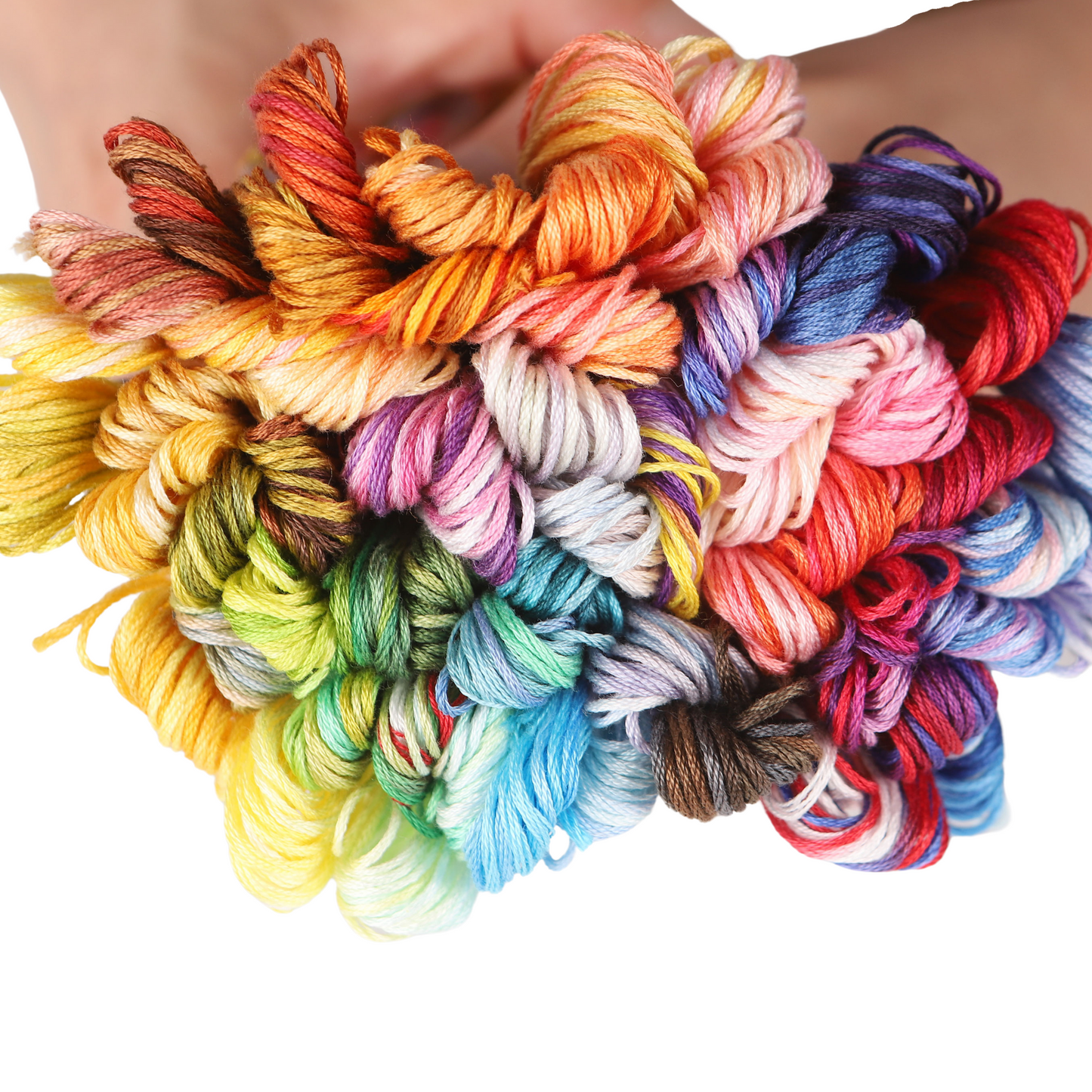 Variegated Embroidery Thread Egyptian Cotton Skeins