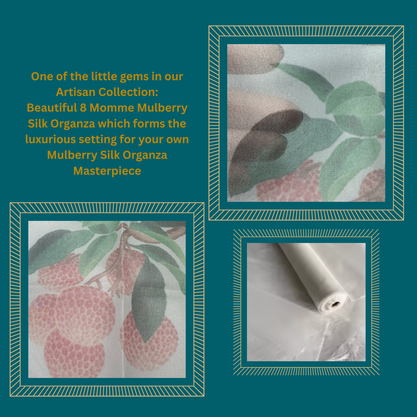 The Lychee Branch: Authentic Su Xiu Mulberry Silk Needle Painting Kit