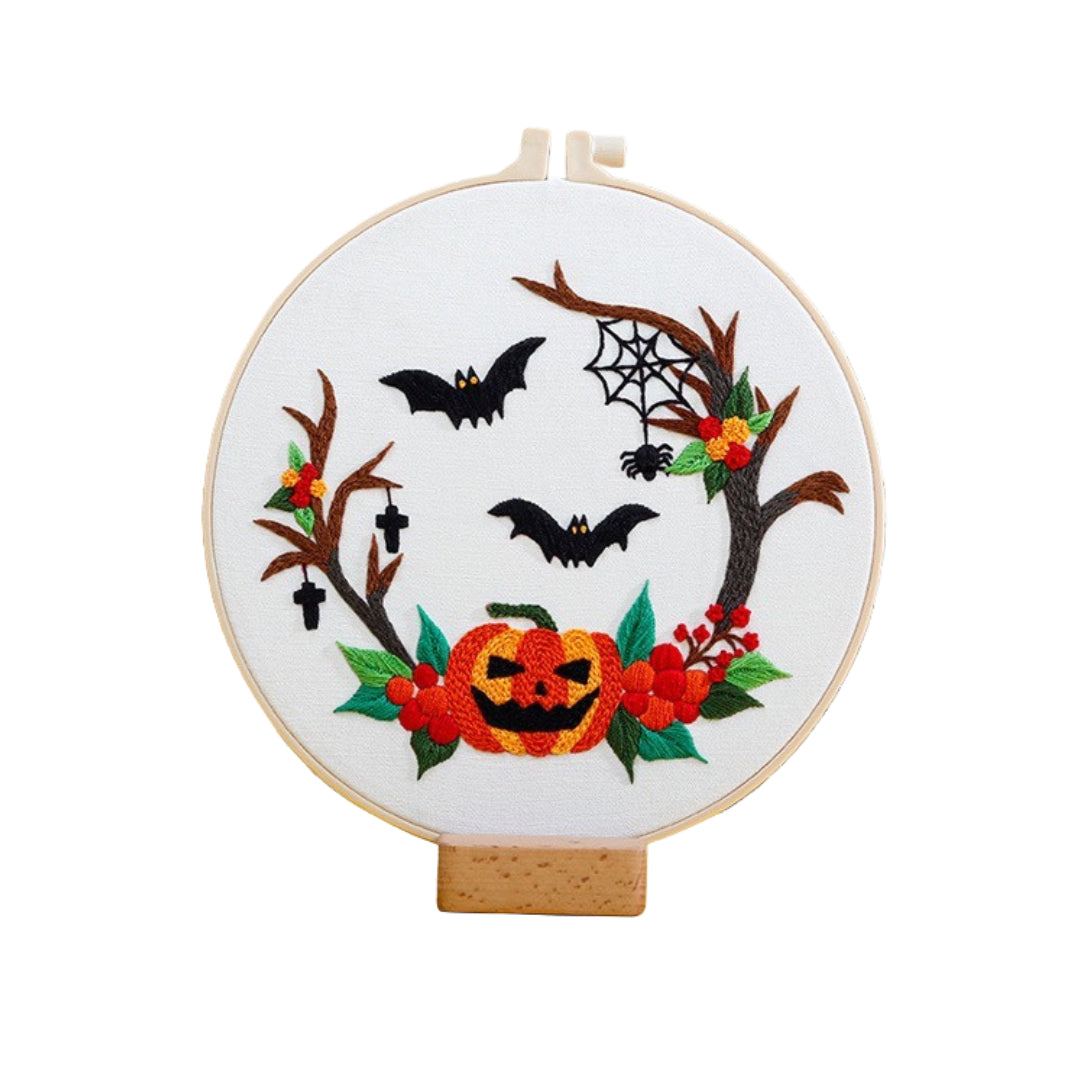 Halloween Embroidery Kit For Beginners