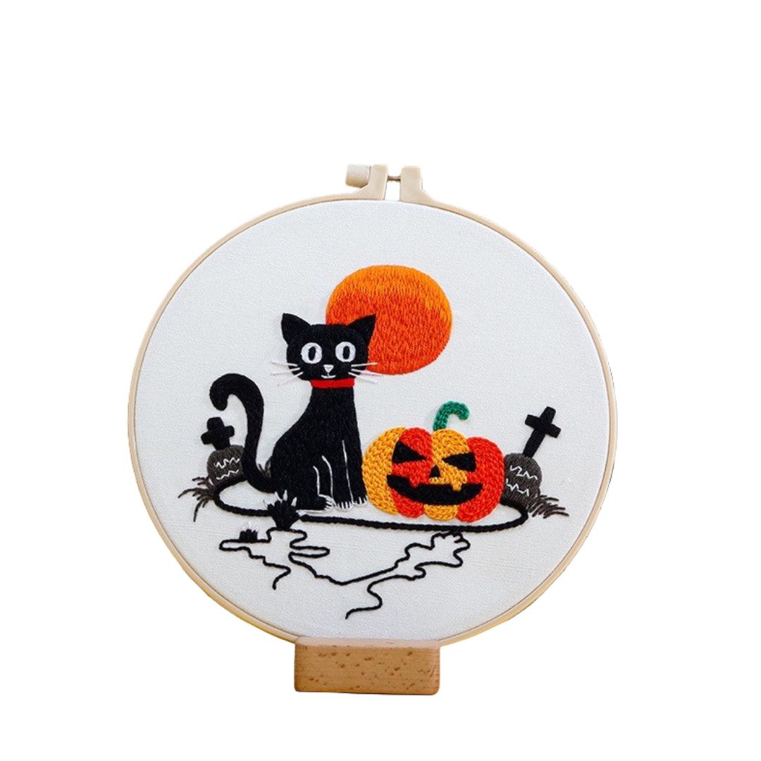 Halloween Embroidery Kit For Beginners