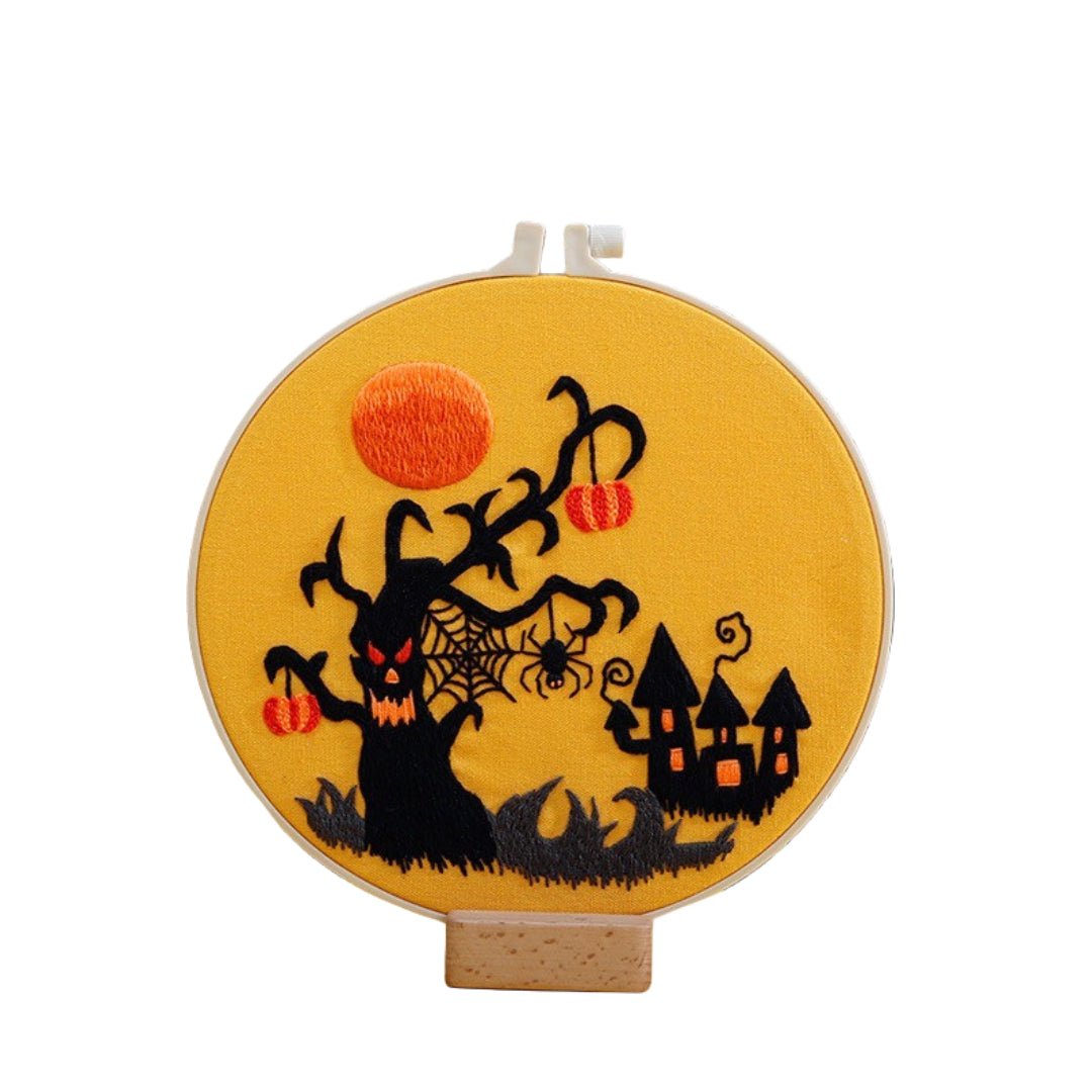 Halloween Embroidery Kit For Beginners