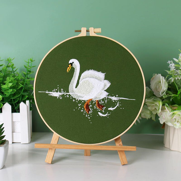 Kingfisher Whale Sea Turtle Swan Embroidery kits