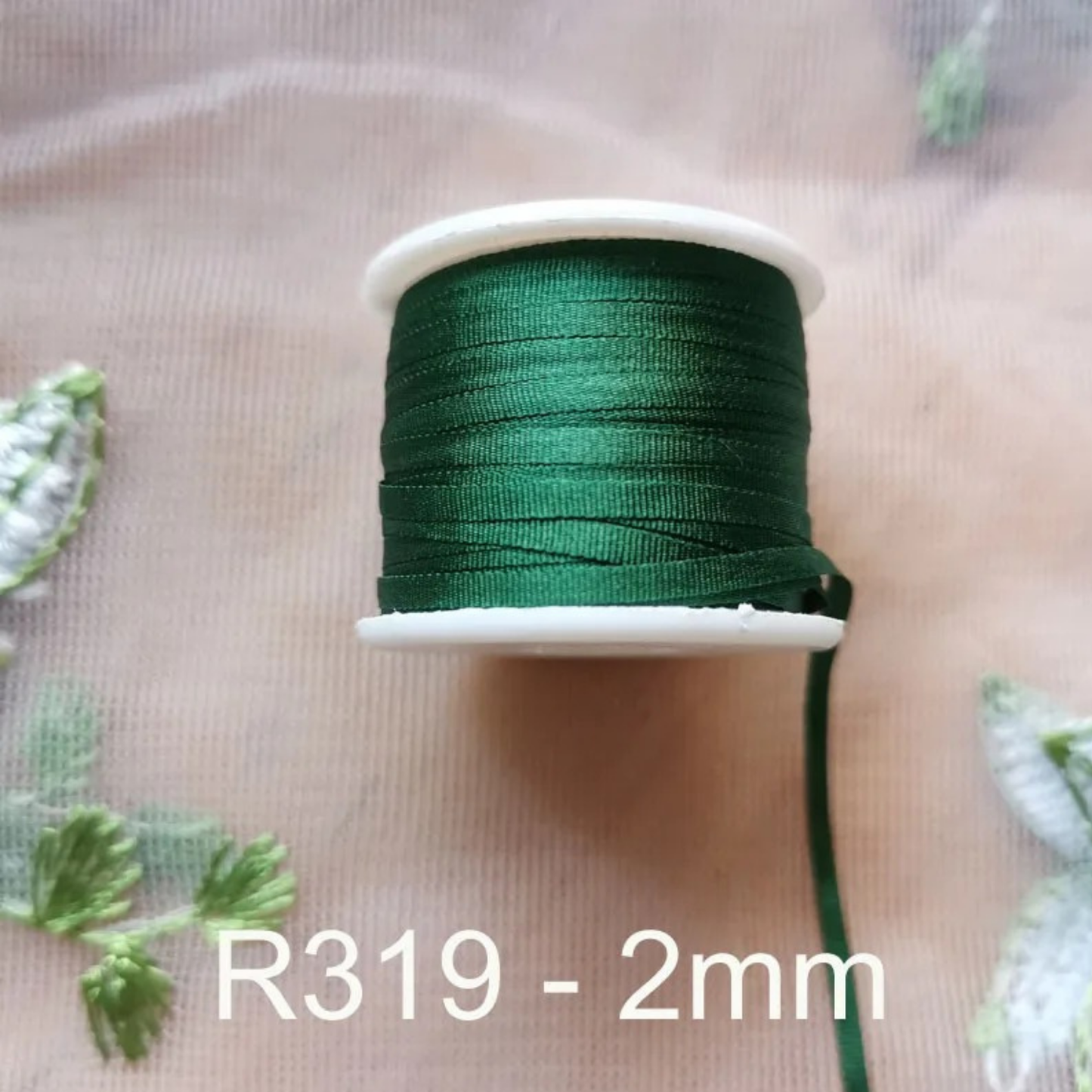 2mm Mulberry Silk Ribbon Natural Pure 100% Silk Ribbons 4mm 7mm 13mm 20mm Silk Ribbon Embroidery Cross Stitch 91 Colours