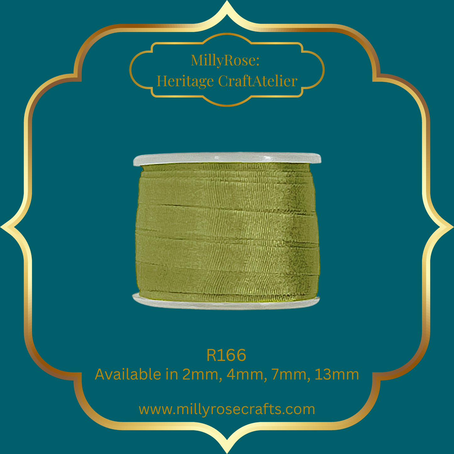 Premium 100% Mulberry Silk Ribbon  Artisan Single Color Collection 2mm,4mm,7mm,13mm,20mm widths