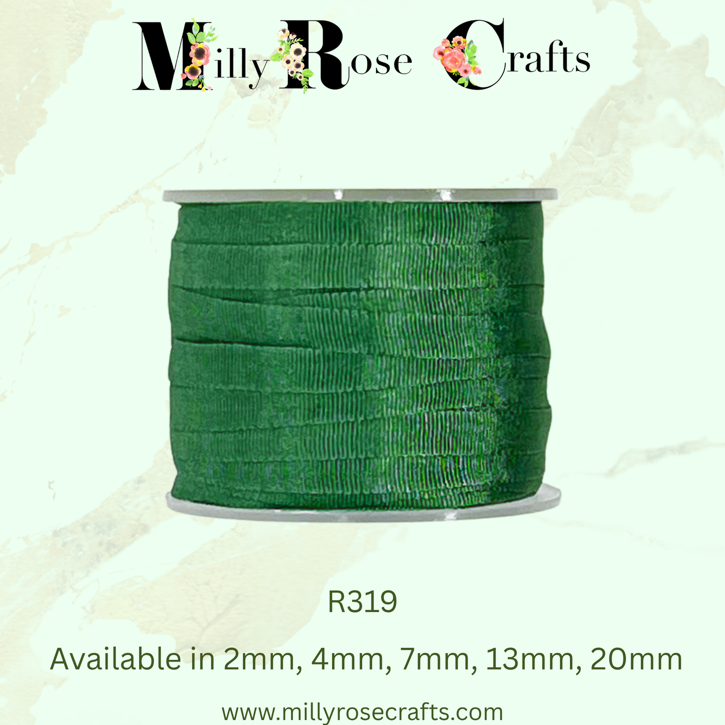 Premium 100% Mulberry Silk Ribbon  Artisan Single Color Collection 2mm,4mm,7mm,13mm,20mm widths