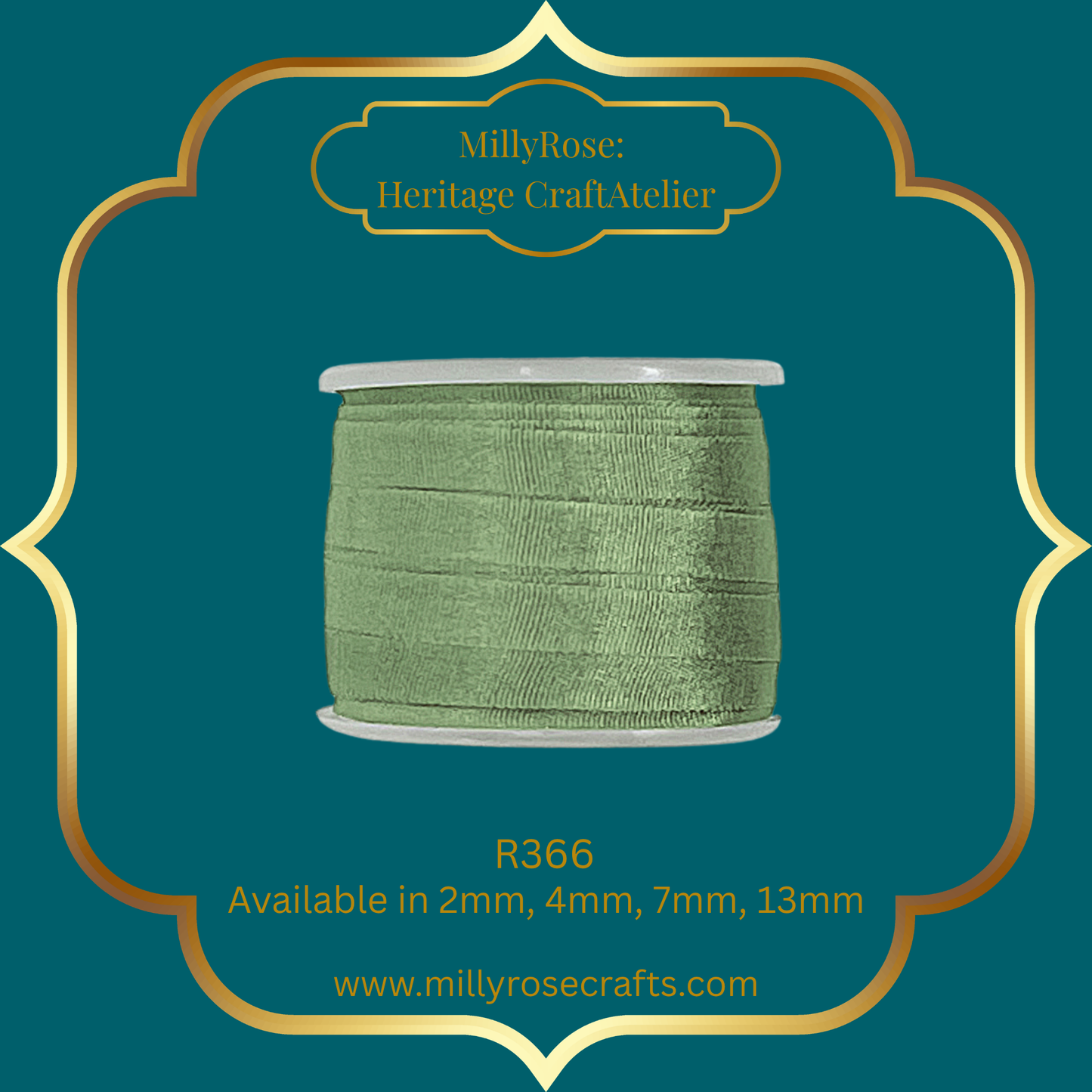 Premium 100% Mulberry Silk Ribbon  Artisan Single Color Collection 2mm,4mm,7mm,13mm,20mm widths