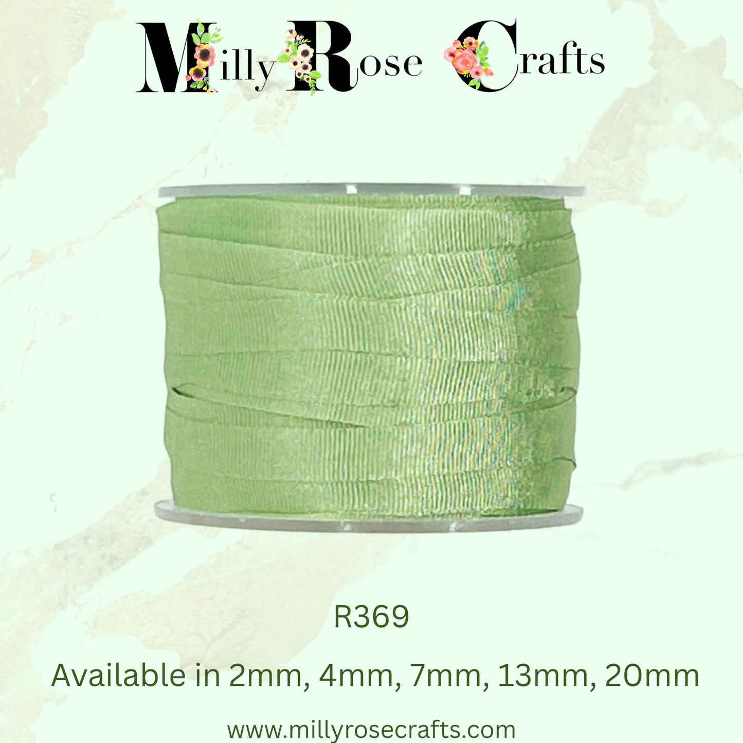 Premium 100% Mulberry Silk Ribbon  Artisan Single Color Collection 2mm,4mm,7mm,13mm,20mm widths