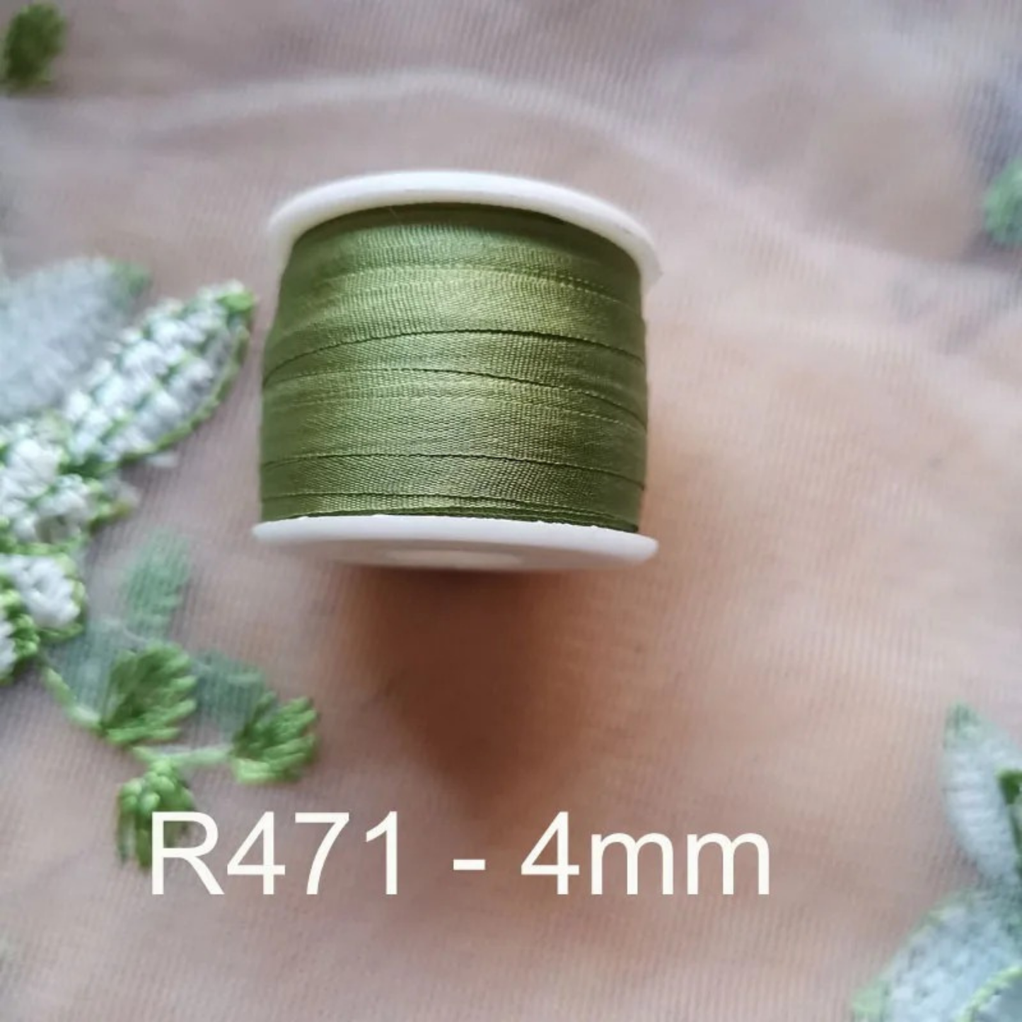 4mm Mulberry Silk Ribbon Natural Pure 100% Silk Ribbons 2mm 7mm 13mm 20mm Silk Ribbon Embroidery Cross Stitch 91 Colours