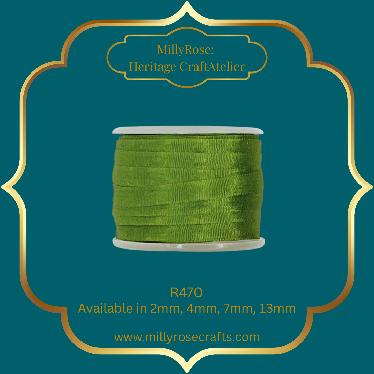 Premium 100% Mulberry Silk Ribbon  Artisan Single Color Collection 2mm,4mm,7mm,13mm,20mm widths