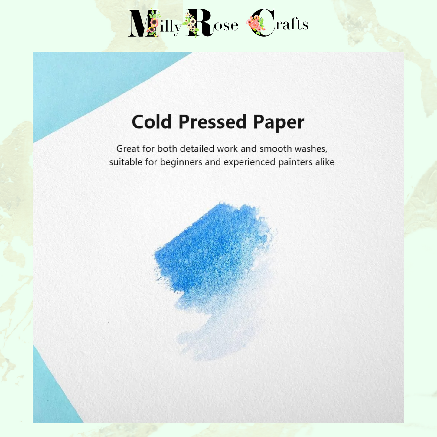 Paul Rubens Artist Watercolour Book Cold Pressed 32k 300gsm High Absorbency  Artist Quality Watercolor Drawing Paper 50% Cotton 20 Sheets