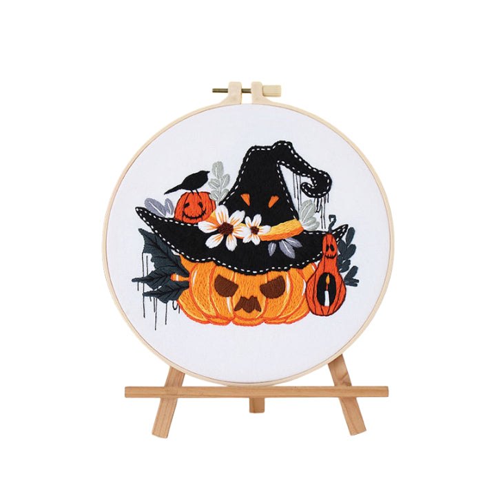 Complete Halloween Embroidery Kit