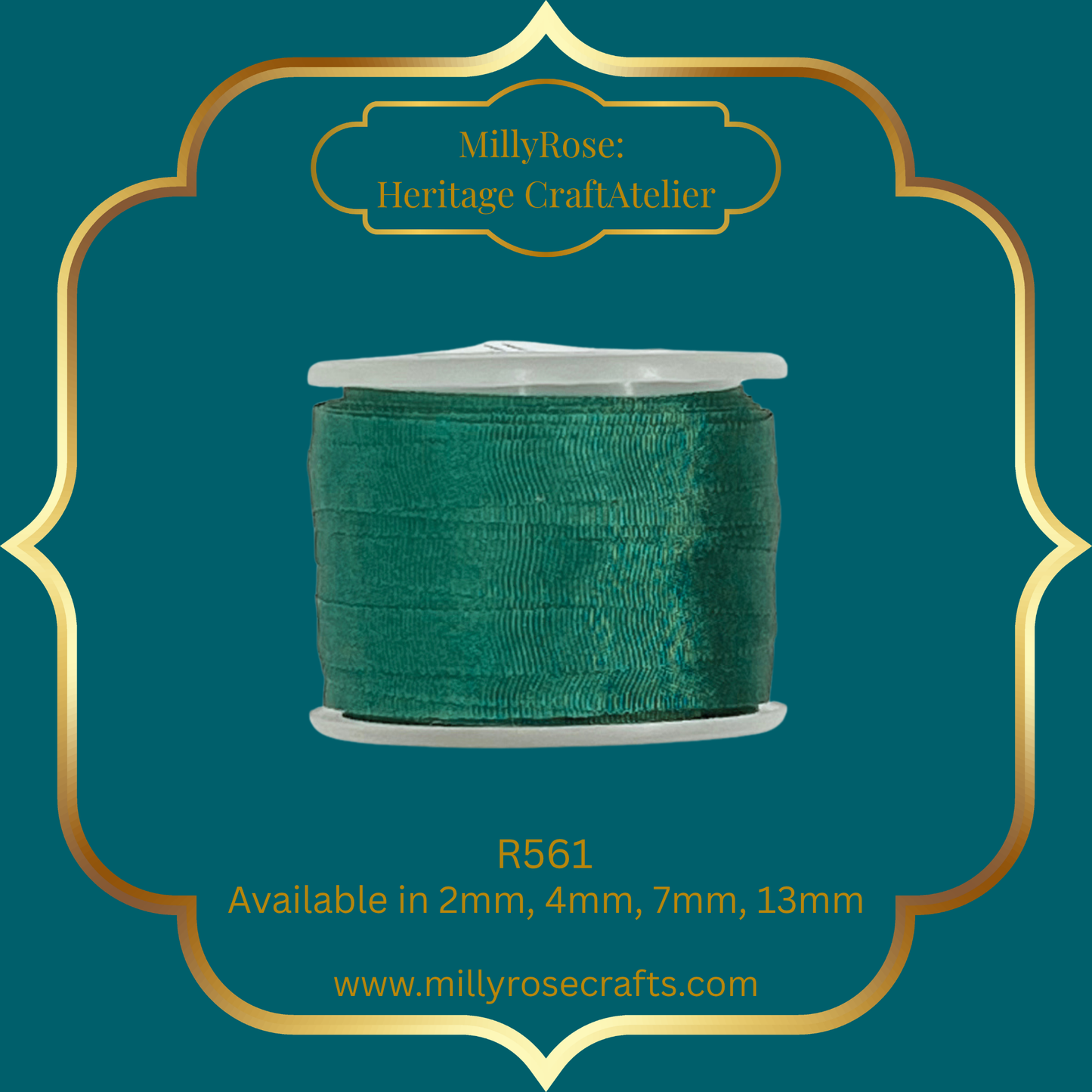 Premium 100% Mulberry Silk Ribbon  Artisan Single Color Collection 2mm,4mm,7mm,13mm,20mm widths