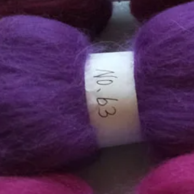 Purple Tones 70s Australian Merino wool for needle felting