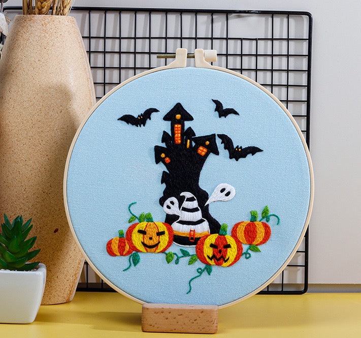 Halloween Embroidery Kit For Beginners