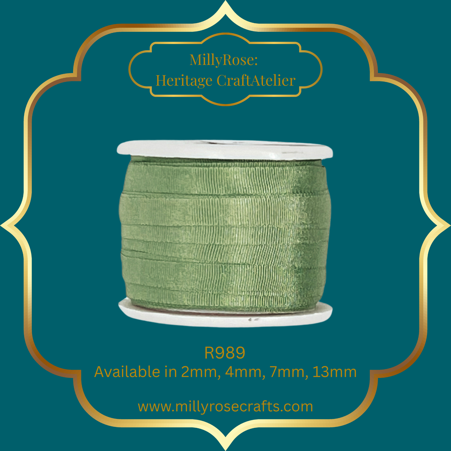 Premium 100% Mulberry Silk Ribbon  Artisan Single Color Collection 2mm,4mm,7mm,13mm,20mm widths