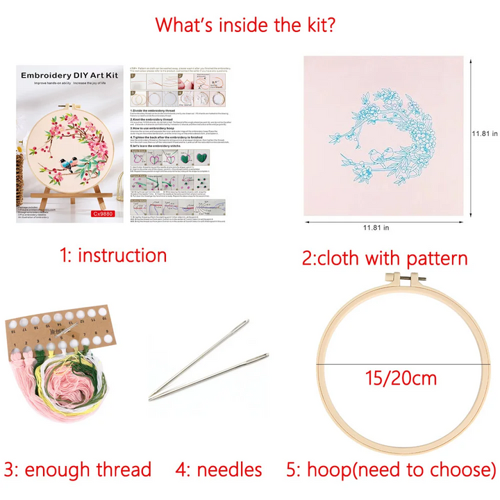 Nativity Embroidery Kits