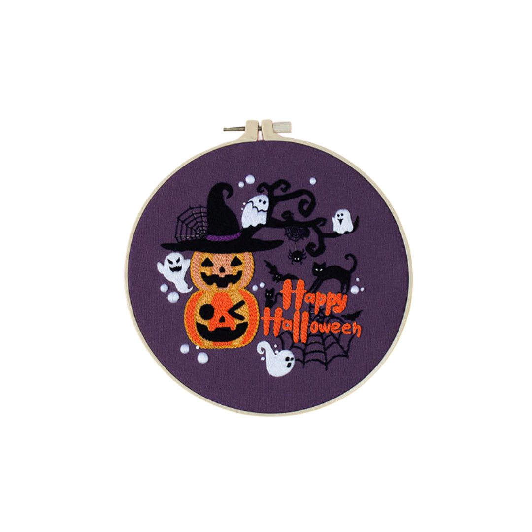 Complete Halloween Embroidery Kit