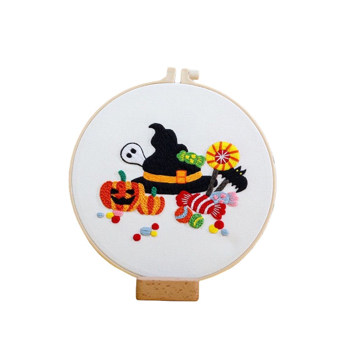 Halloween Embroidery Kit For Beginners