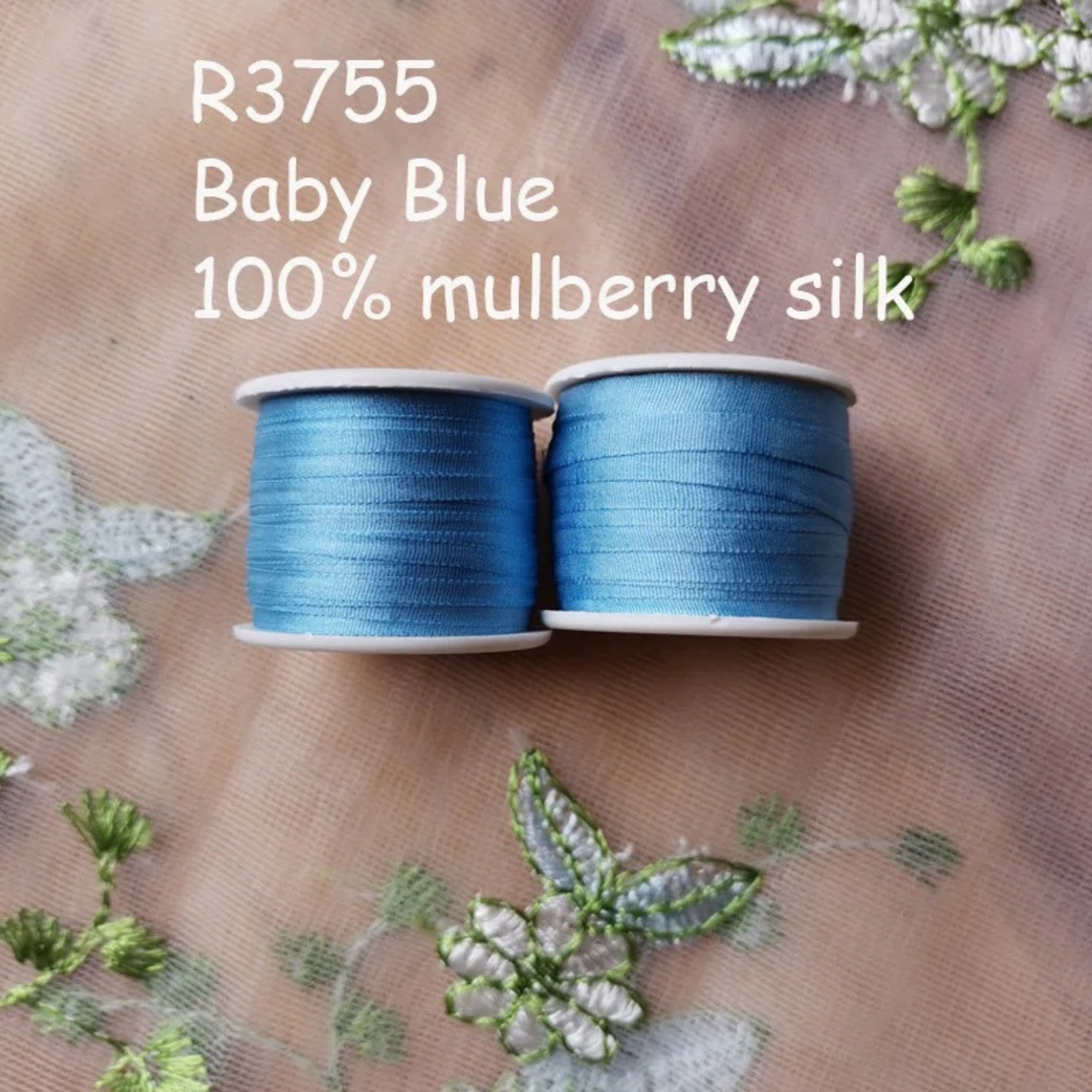 2mm Mulberry Silk Ribbon Natural Pure 100% Silk Ribbons 4mm 7mm 13mm 20mm Silk Ribbon Embroidery Cross Stitch 91 Colours